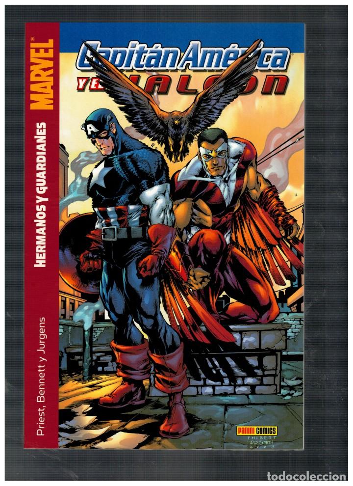 C&oacute;mics: CAPIT&Aacute;N AM&Eacute;RICA Y EL HALC&Oacute;N  - HERMANOS Y GUARDIANES - 3.  NUEVO. - Foto 1