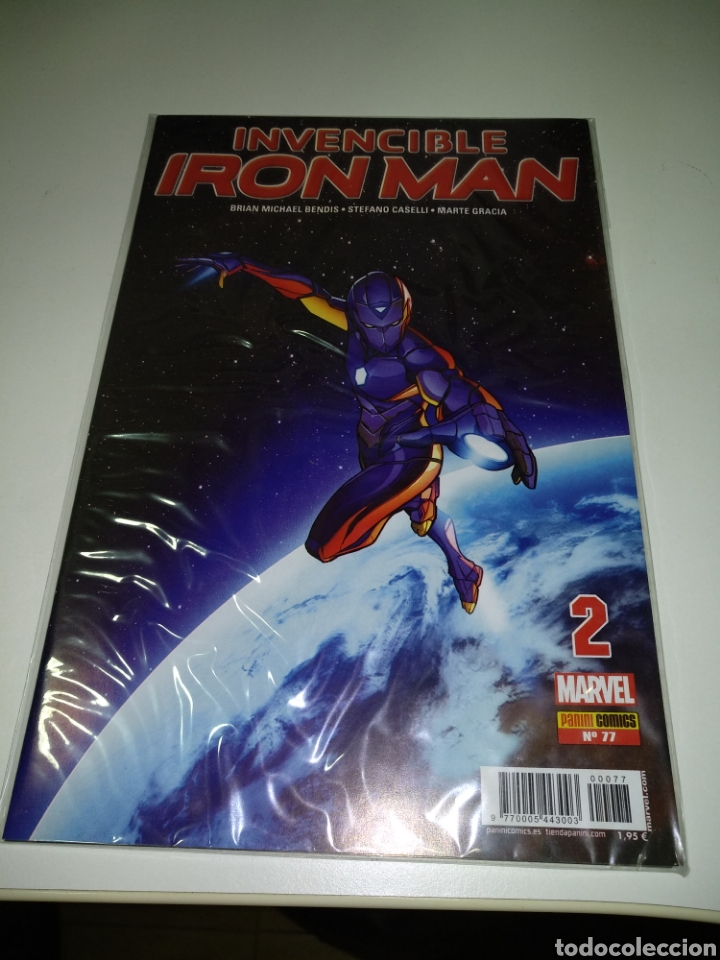C&oacute;mics: C1A - Invencible Iron Man. 2/77 Panini - Foto 1