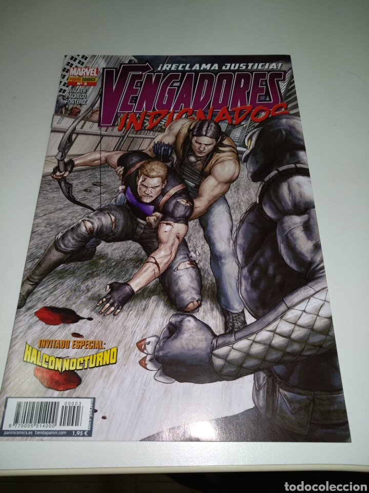 C&oacute;mics: C1A - Vengadores Indignados num 3. Panini - Foto 1