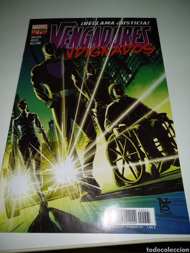 C&oacute;mics: C1A - Vengadores Indignados n&ordm; 5. Panini - Foto 1