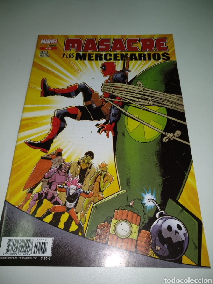 C&oacute;mics: C1A - Masacre y los mercenarios num 5. Panini - Foto 1