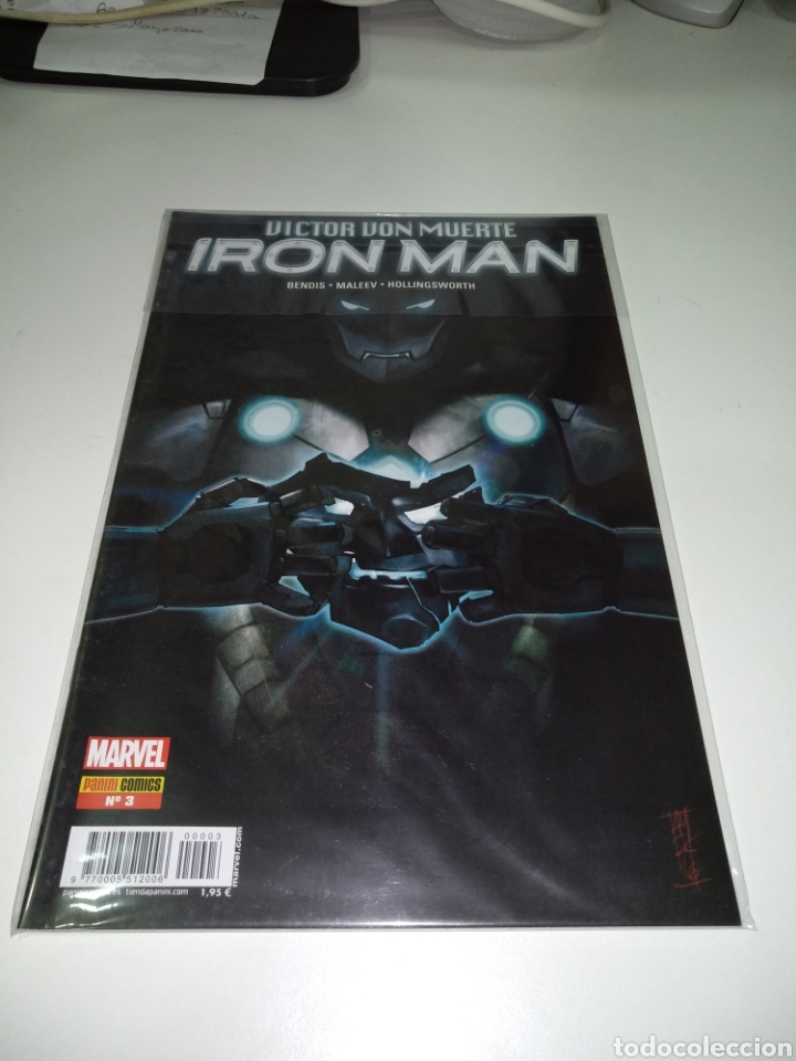 C&oacute;mics: C1A - V&Iacute;CTOR VON MUERTE, IRON MAN N&ordm; 3 / PANINI - Foto 1