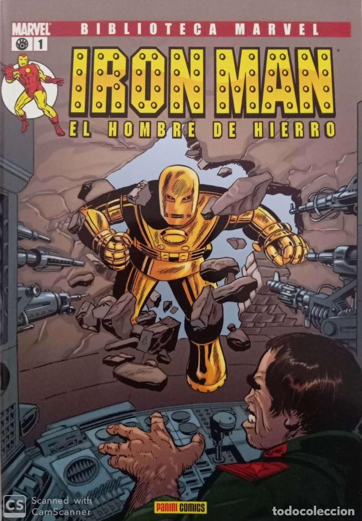 C&oacute;mics: Iron Man. El hombre de hierro (Biblioteca Marvel, 1) - Foto 1