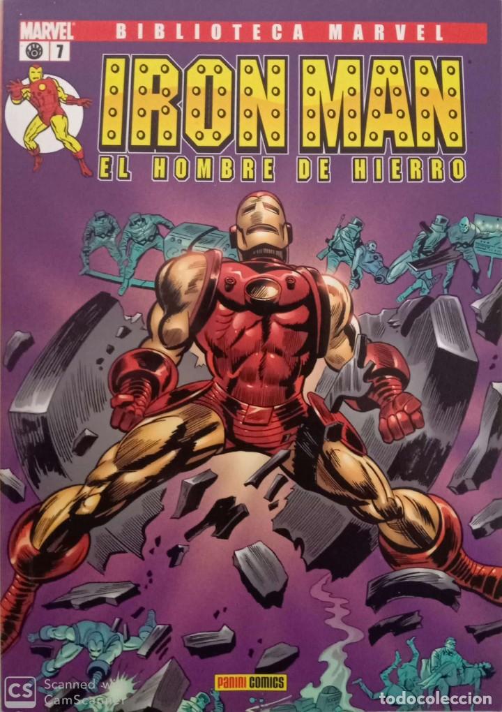 C&oacute;mics: Iron Man. El hombre de hierro (Biblioteca Marvel, 7) - Foto 1