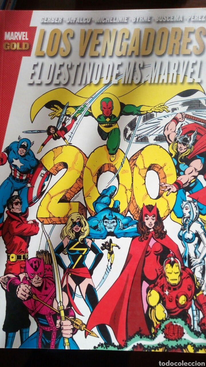 C&oacute;mics: Marvel Gold Los Vengadores El destino de Ms Marvel cj00 - Foto 1
