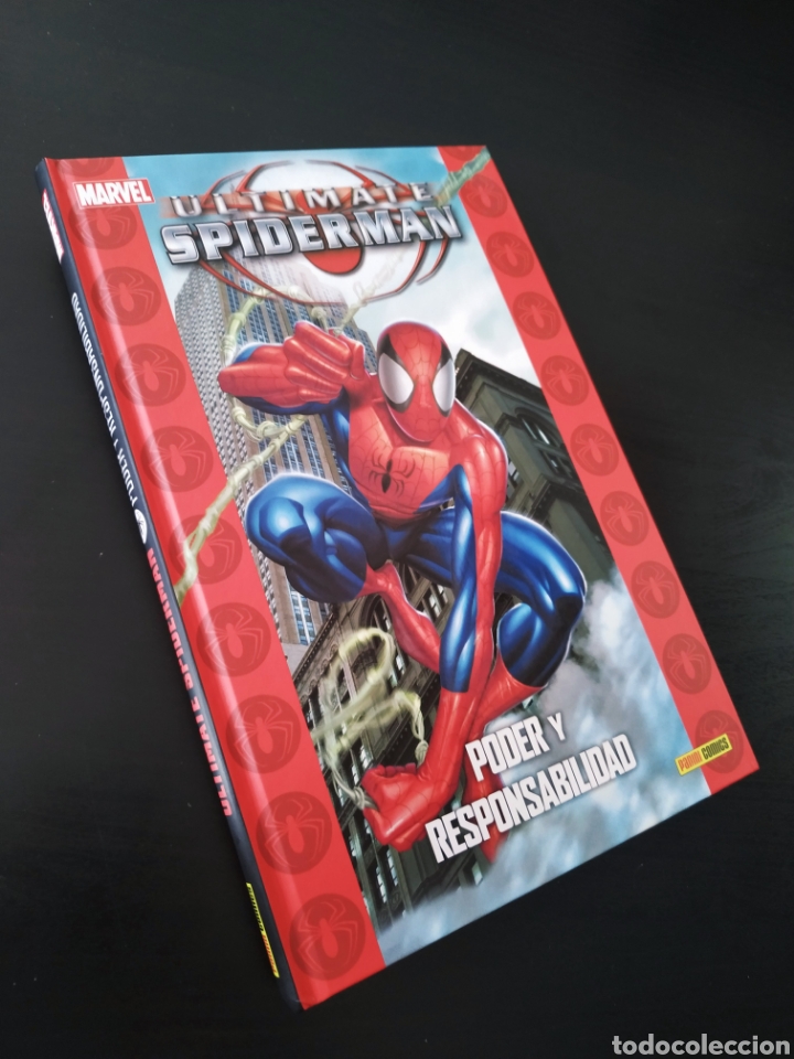 C&oacute;mics: DE KIOSCO ULTIMATE SPIDERMAN PODER Y RESPONSABILIDAD PANINI COMICS TOMO TAPA DURA - Foto 1