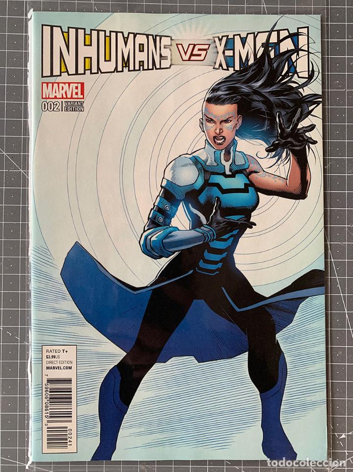 C&oacute;mics: Inhumans vs. X-Men - 2 variant edition - Marvel Comics 2017 - Foto 1