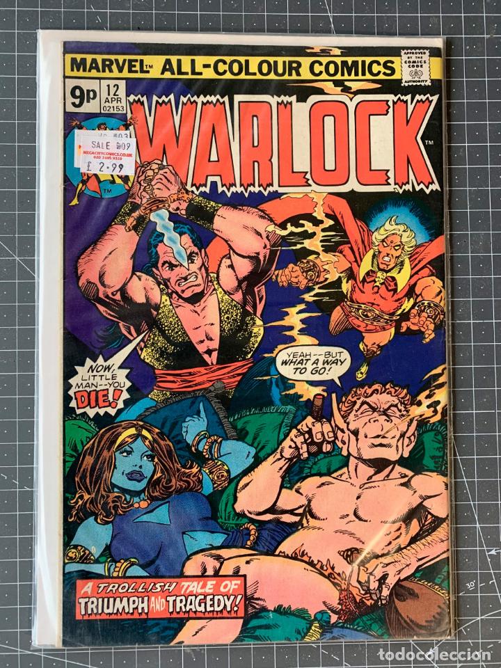 C&oacute;mics: Warlock (1972)  #12 - Marvel Comics - Foto 1