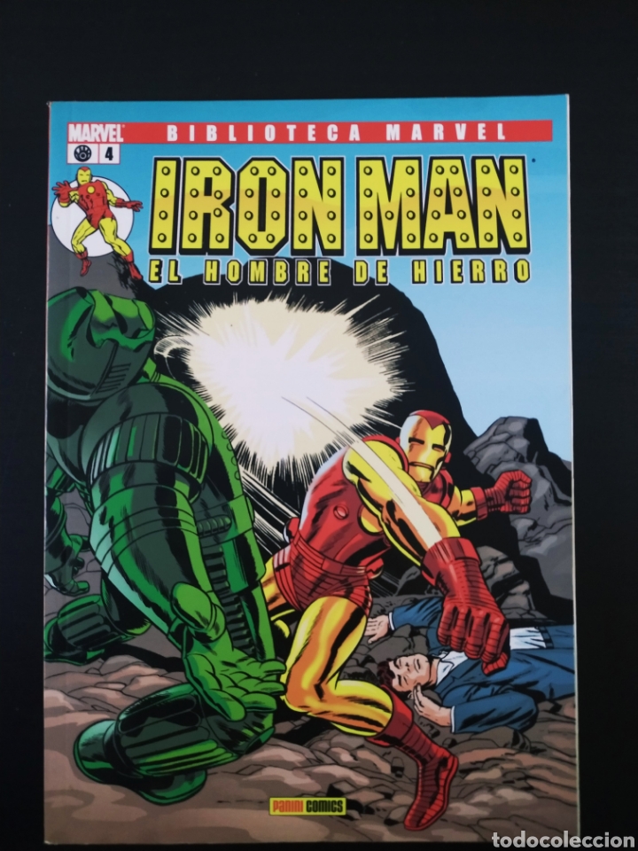 C&oacute;mics: EXCELENTE ESTADO IRON MAN 4 BIBLIOTECA MARVEL PANINI COMICS - Foto 1
