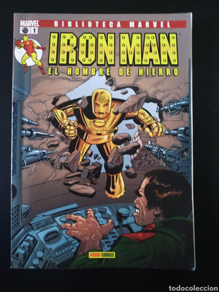 C&oacute;mics: DE KIOSCO IRON MAN 1 BIBLIOTECA MARVEL PANINI COMICS - Foto 1