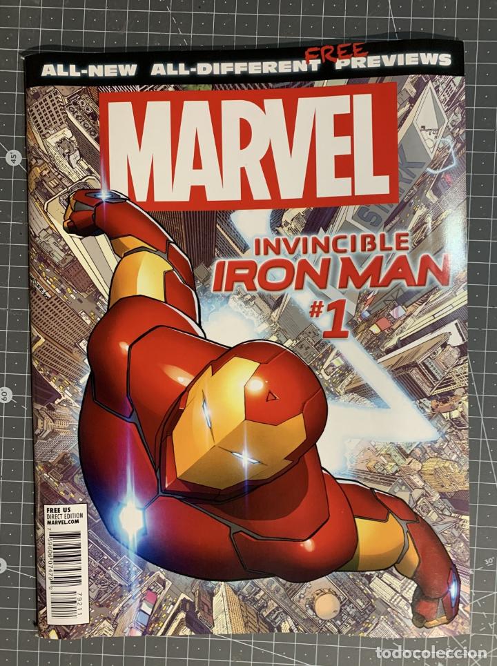 C&oacute;mics: Marvel Previews (2015) Invencible Iron Man 1 - Marvel Comics - Foto 1
