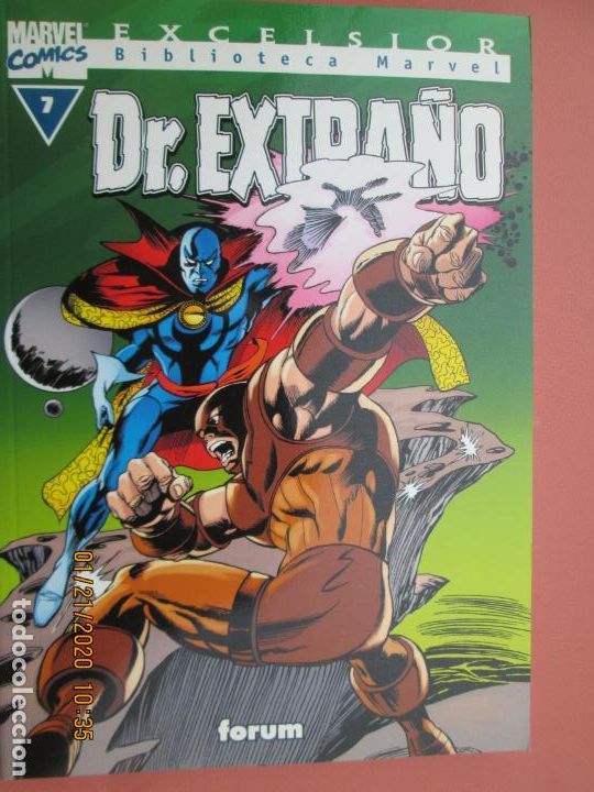 C&oacute;mics: DR. EXTRA&Ntilde;O , BIBLIOTECA MARVEL N&ordm; 7 PANINI COMICS -2004 - Foto 1