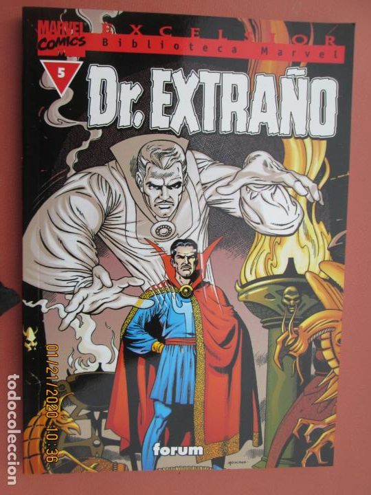 C&oacute;mics: DR. EXTRA&Ntilde;O , BIBLIOTECA MARVEL N&ordm; 5 PANINI COMICS -2004 - Foto 1