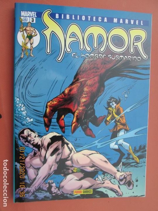 C&oacute;mics: NAMOR EL HOMBRE SUBMARINO , N&ordm; 3  MARVEL . PANINI COMICS - Foto 1