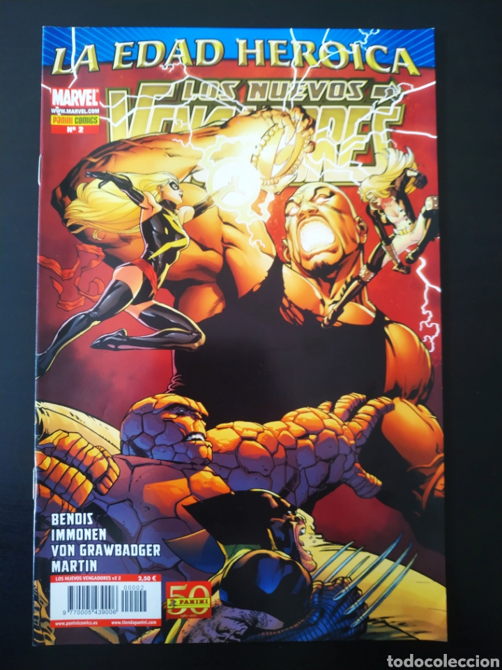C&oacute;mics: DE KIOSCO LOS NUEVOS VENGADORES 2 PANINI COMICS - Foto 1