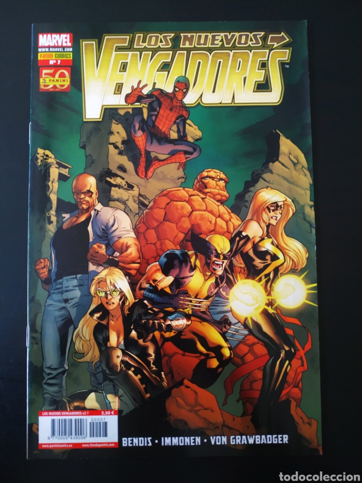 C&oacute;mics: DE KIOSCO LOS NUEVOS VENGADORES 7 PANINI COMICS - Foto 1