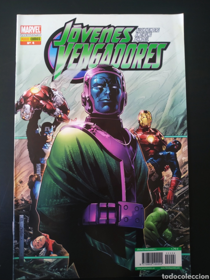 C&oacute;mics: DE KIOSCO JOVENES VENGADORES 4 PANINI COMICS - Foto 1