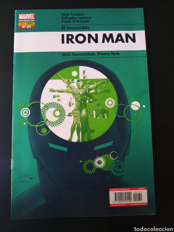C&oacute;mics: EXCELENTE ESTADO IRON MAN EL INVENCIBLE 32 A&Ntilde;O III PANINI COMICS - Foto 1