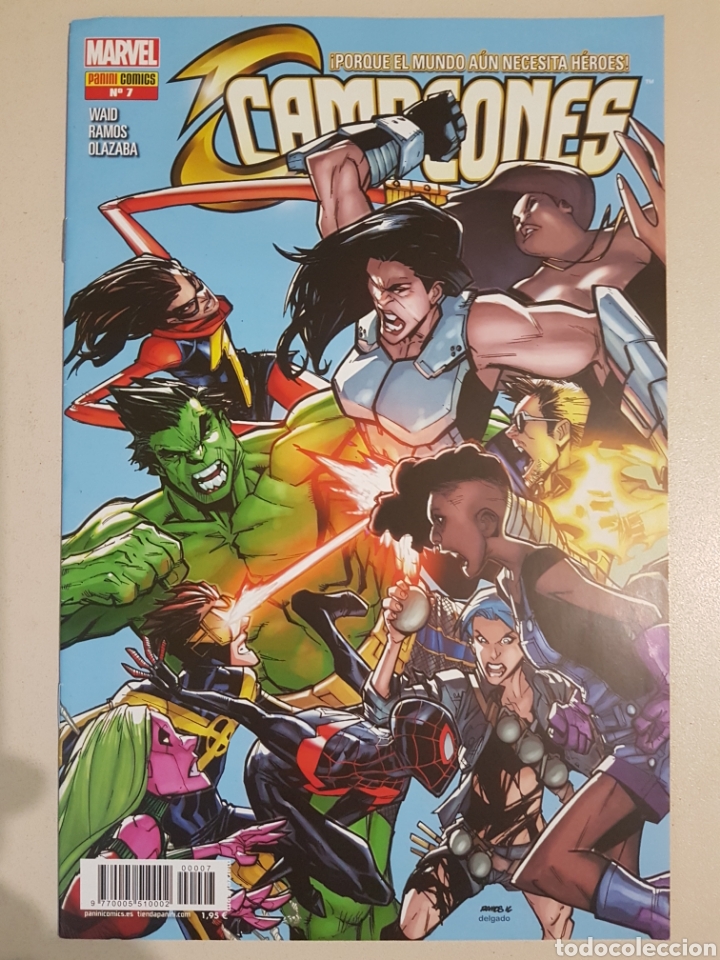 C&oacute;mics: CAMPEONES - 7 - GRAPA - MARVEL - PANINI - Foto 1