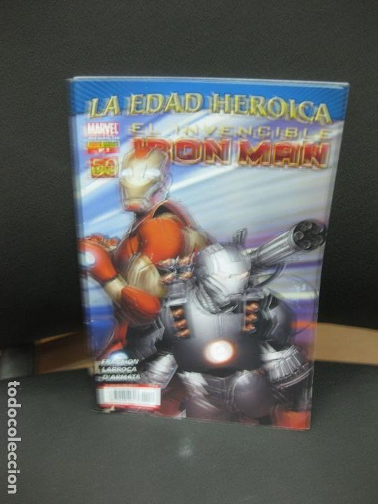 C&oacute;mics: LA EDAD HEROICA. EL INVENCIBLE IRON MAN. MARVEL. PANINI COMICS N&ordm; 2. - Foto 1