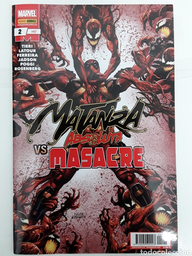 C&oacute;mics: Matanza absoluta vs. Masacre 2 / 47 (grapa) Deadpool - Panini / Marvel - Foto 1