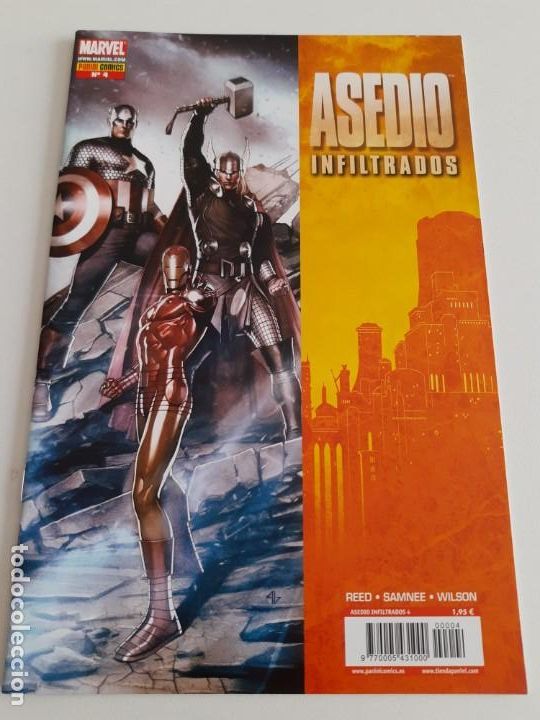 C&oacute;mics: ASEDIO. INFILTRADOS. NUM 1-2-3-4. COMPLETA - Foto 5