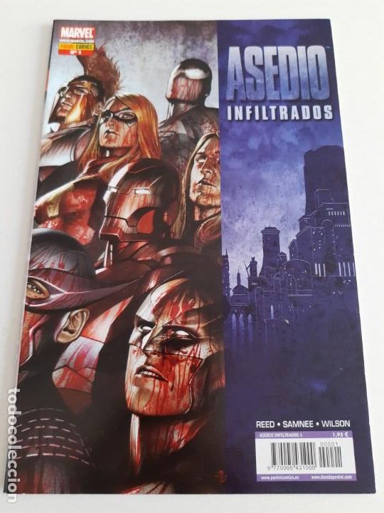 C&oacute;mics: ASEDIO. INFILTRADOS. NUM 1-2-3-4. COMPLETA - Foto 2