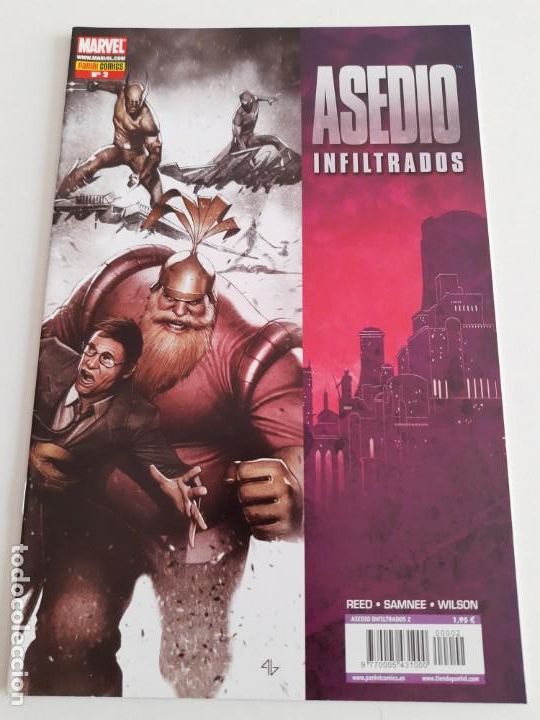 C&oacute;mics: ASEDIO. INFILTRADOS. NUM 1-2-3-4. COMPLETA - Foto 3