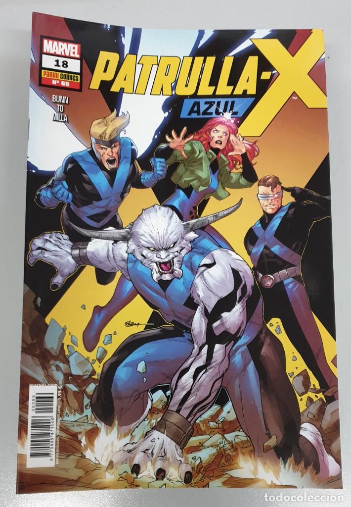 C&oacute;mics: PATRULLA-X AZUL N&ordm; 18 / 69 / MARVEL - PANINI - Foto 1