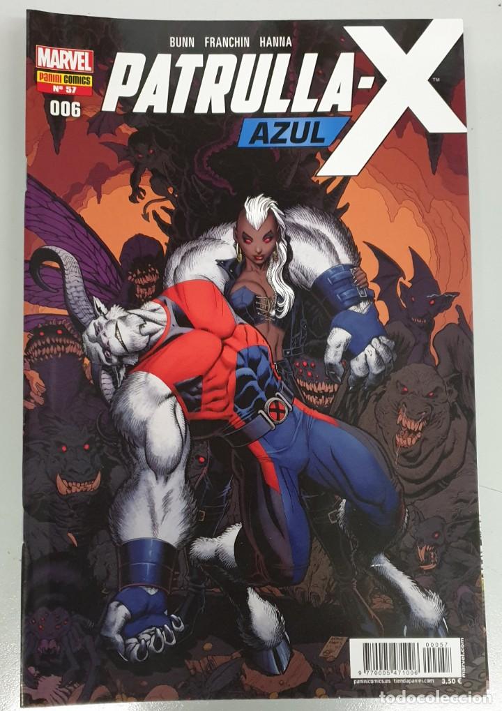 C&oacute;mics: PATRULLA-X AZUL N&ordm; 6 / 57 - MARVEL - PANINI - Foto 1