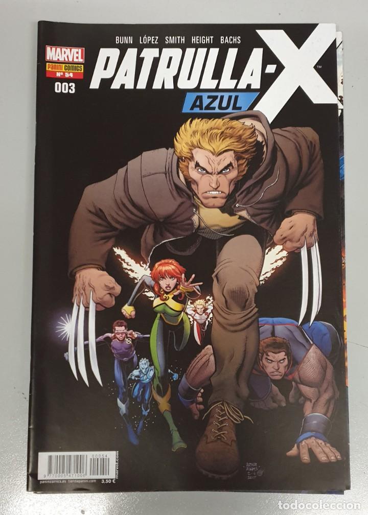 C&oacute;mics: PATRULLA-X AZUL N&ordm; 3 / 54 - MARVEL - PANINI - Foto 1