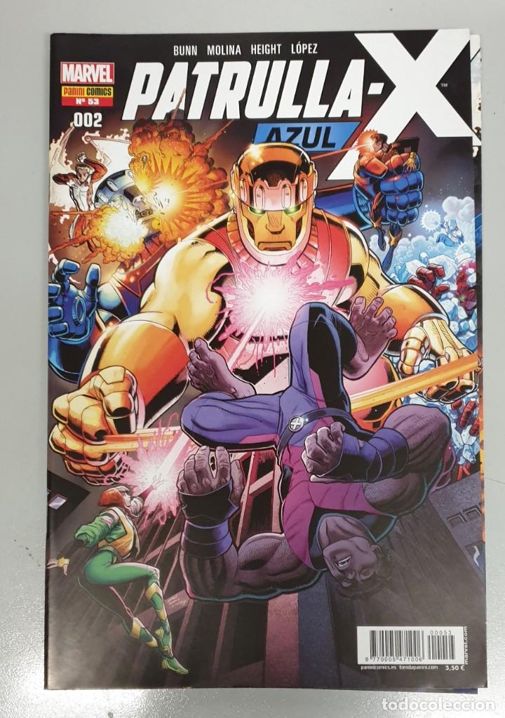 C&oacute;mics: PATRULLA-X AZUL N&ordm; 2 / 53 - MARVEL - PANINI - Foto 1