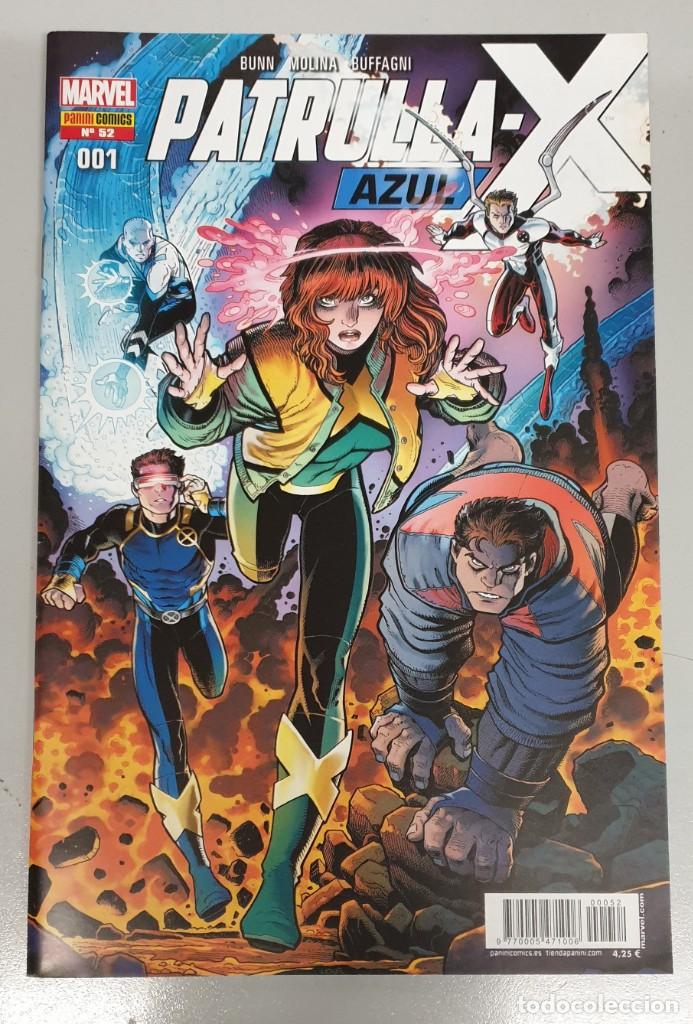 C&oacute;mics: PATRULLA-X AZUL N&ordm; 1 / 52 - MARVEL - PANINI - Foto 1