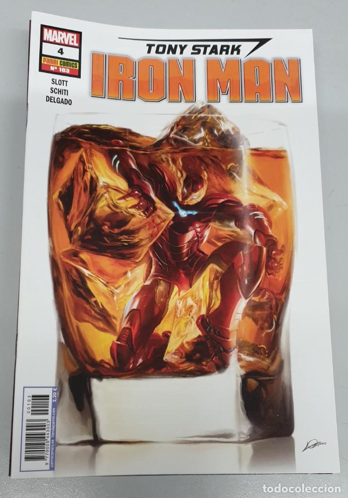 C&oacute;mics: TONY STARK IRON MAN N&ordm; 103 / 4 - DAN SLOTT / MARVEL PANINI - Foto 1