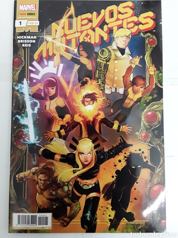 C&oacute;mics: Nuevos Mutantes 1 (grapa) - Hickman, Brisson, Reis - Panini / Marvel - Foto 1