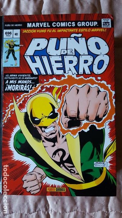 C&oacute;mics: MARVEL GOLD PU&Ntilde;O DE HIERRO - Foto 1