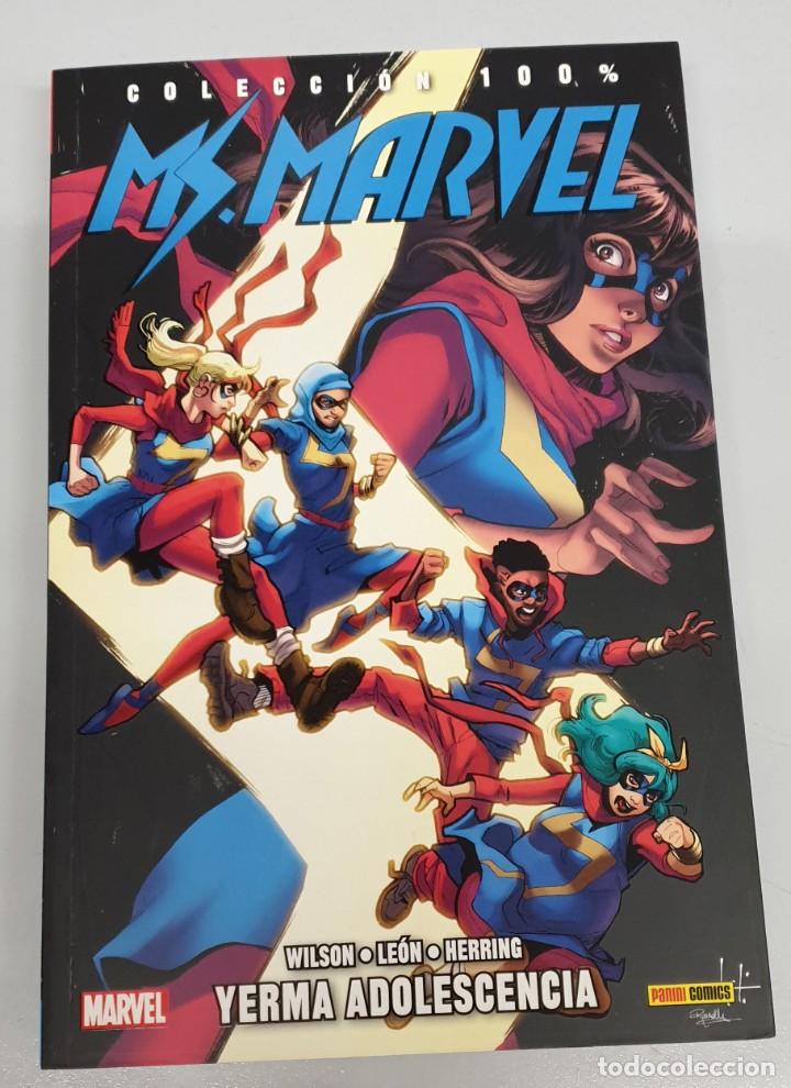C&oacute;mics: MS. MARVEL N&ordm; 8 : YERMA ADOLESCENCIA / COLECCION 100% MARVEL / PANINI - Foto 1