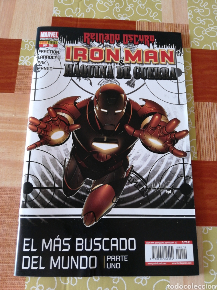 C&oacute;mics: Iron man & m&aacute;quina de guerra n&deg;20 ( panini comics) - Foto 1