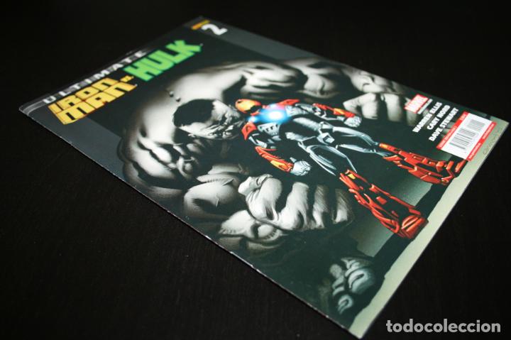 C&oacute;mics: ultimate iron man vs (versus) hulk - completa 2 n&uacute;meros - panini 2009 - Foto 2
