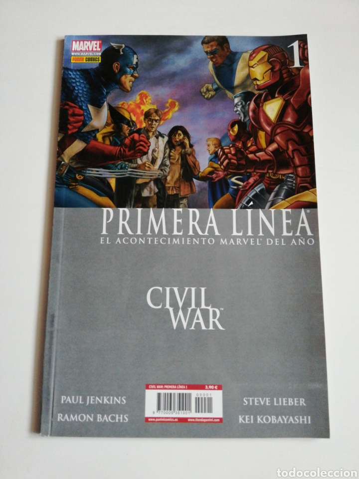 Comics: Civil War - primera l&iacute;nea n&deg;1