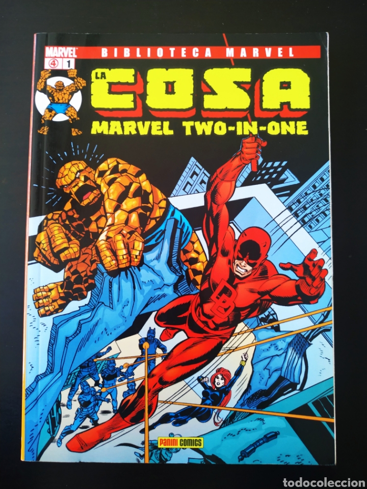 C&oacute;mics: EXCELENTE ESTADO LA COSA 1 MARVEL TWO-IN-ONE BIBLIOTECA MARVEL PANINI COMICS - Foto 1