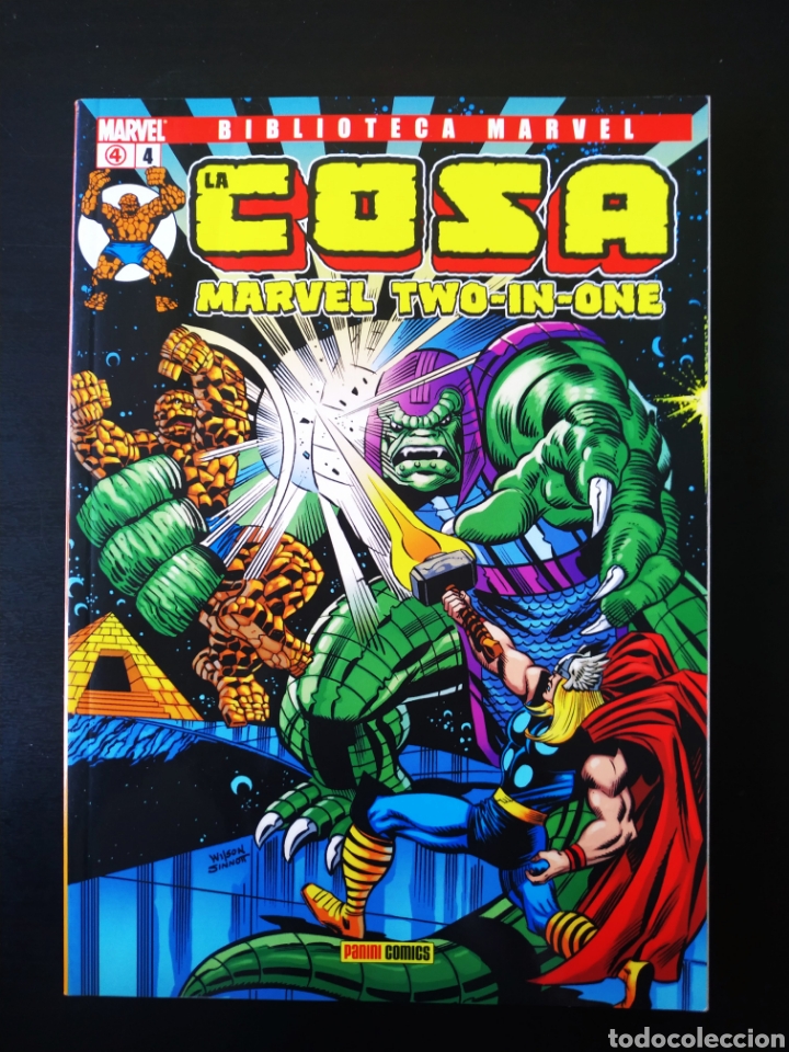 C&oacute;mics: EXCELENTE ESTADO LA COSA 4 MARVEL TWO-IN-ONE BIBLIOTECA MARVEL PANINI COMICS - Foto 1