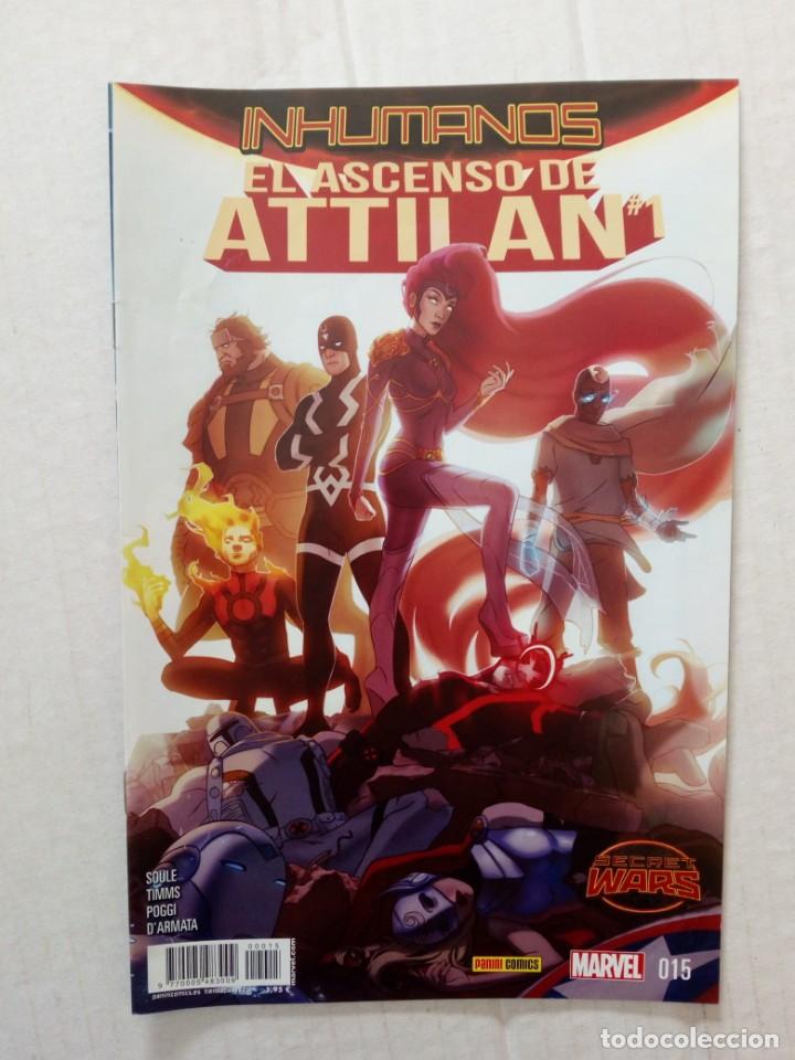 C&oacute;mics: INHUMANOS n&ordm; 15. EL ASCENSO DE ATTILAN 1 - Foto 1