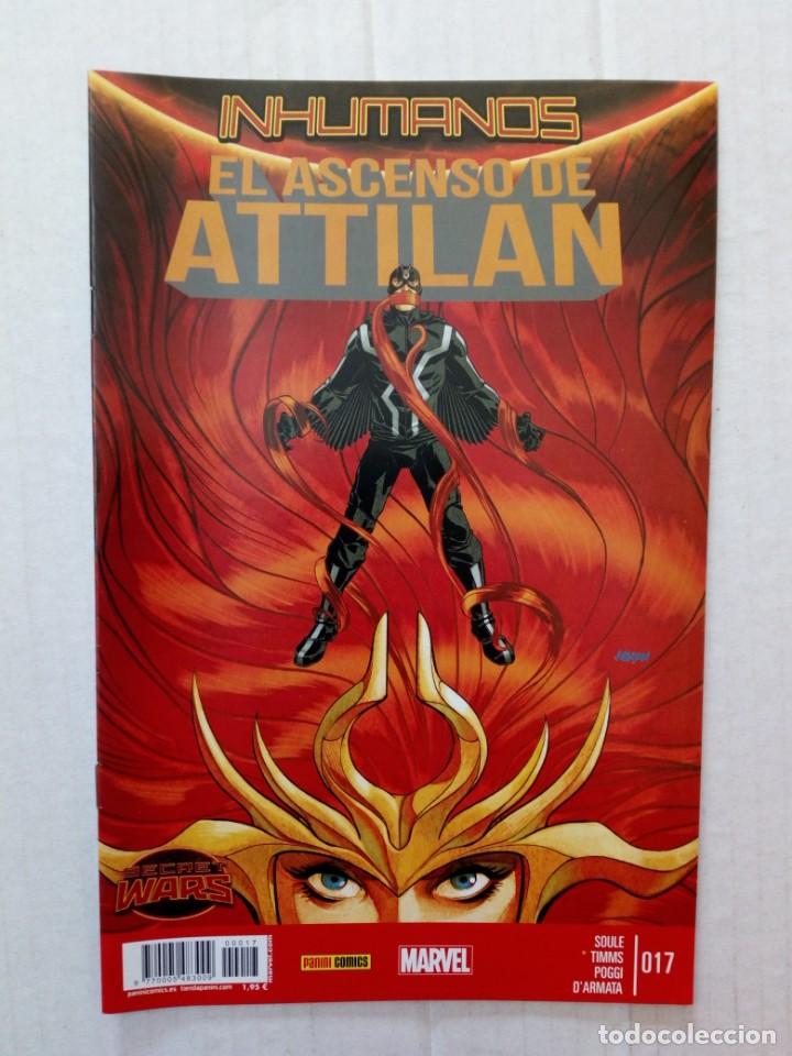 C&oacute;mics: INHUMANOS n&ordm; 17. EL ASCENSO DE ATTILAN - Foto 1