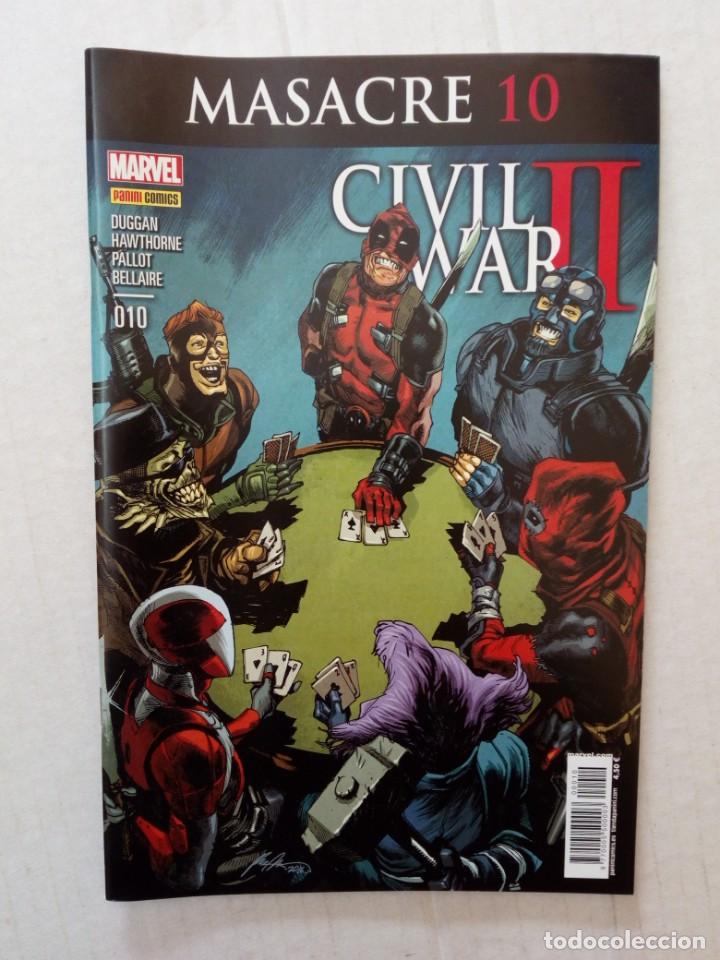 C&oacute;mics: MASACRE n&ordm; 10. CIVIL WAR II - Foto 1
