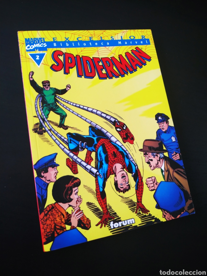 C&oacute;mics: EXCELENTE ESTADO SPIDERMAN 2 BIBLIOTECA MARVEL FORUM - Foto 1