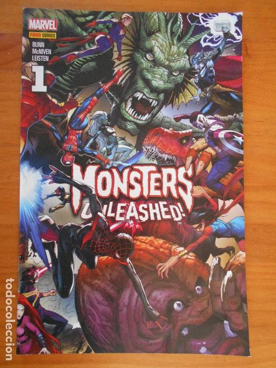 C&oacute;mics: MONSTERS UNLEASHED - N&ordm; 1 - MARVEL - PANINI (FI1) - Foto 1