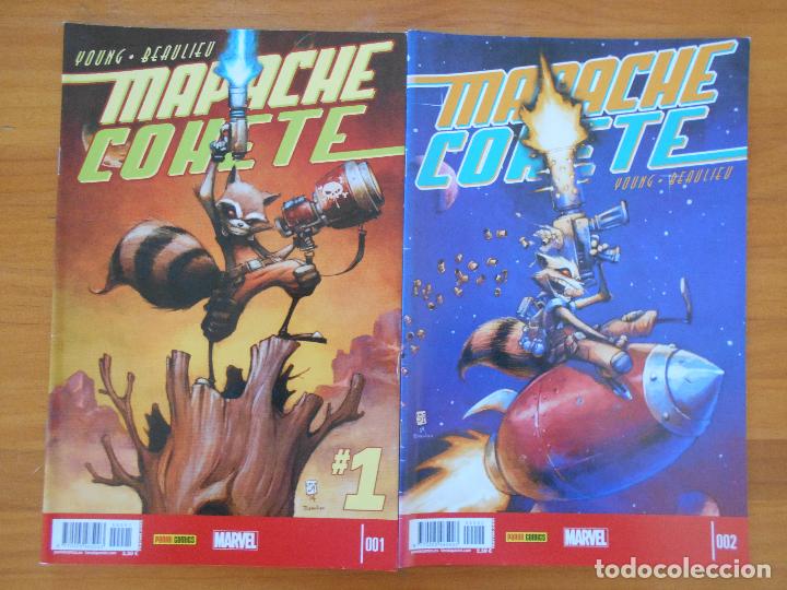 C&oacute;mics: MAPACHE COHETE - NUMEROS 1,2,3 Y 4 - MARVEL - PANINI (FI1) - Foto 2