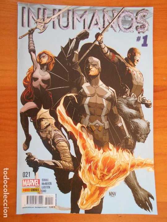 C&oacute;mics: INHUMANOS - N&ordm; 1 - MARVEL - PANINI (FI1) - Foto 1