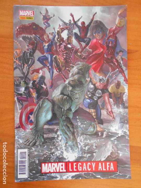 C&oacute;mics: MARVEL LEGACY ALFA - PANINI (FI1) - Foto 1